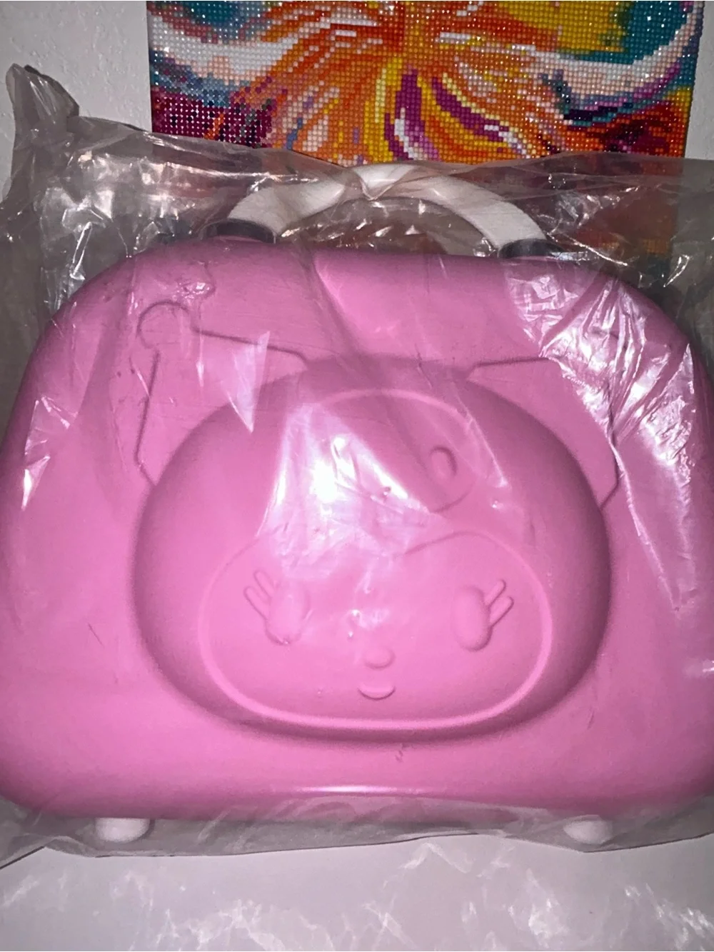 Cute Pink Kids Carry Case - Playful Character Design